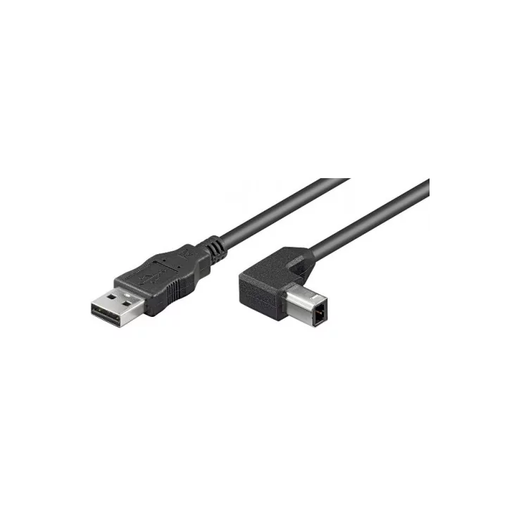 Cablu imprimanta Usb 90 grade 2m cupru Goobay
