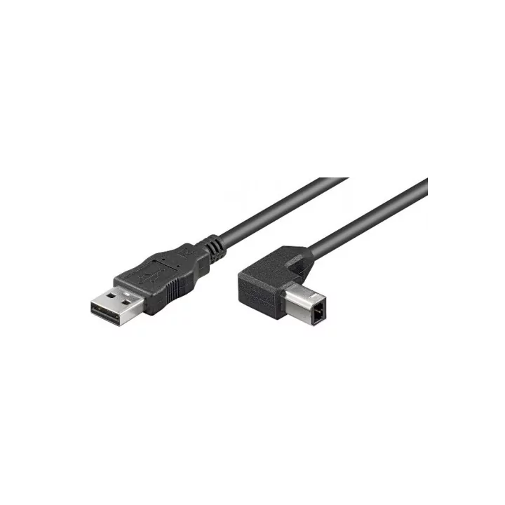 Cablu imprimanta Usb 90 grade 3m cupru Goobay
