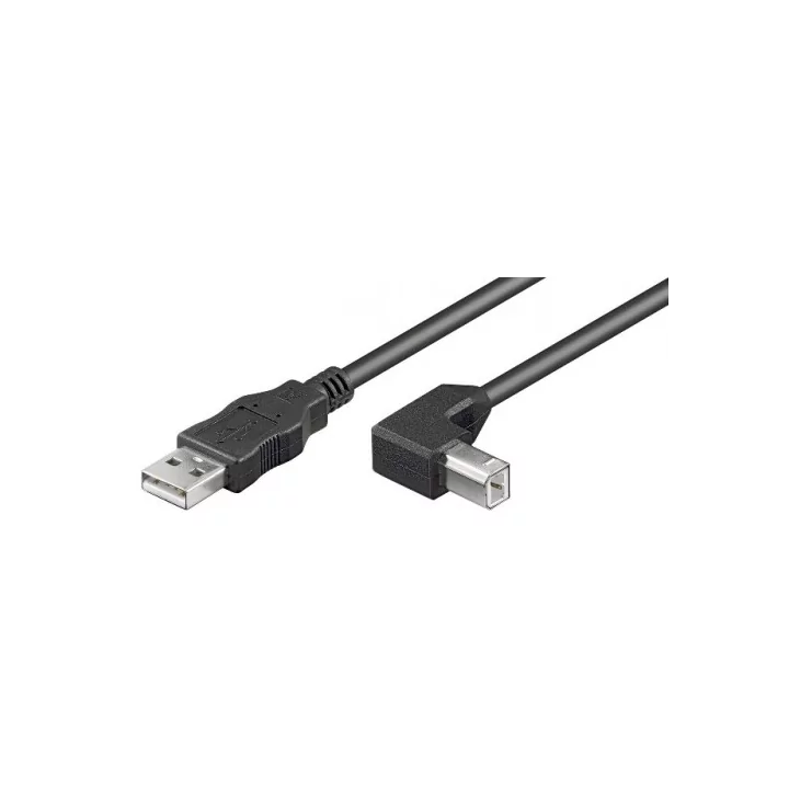 Cablu imprimanta Usb 90 grade 5m cupru Goobay