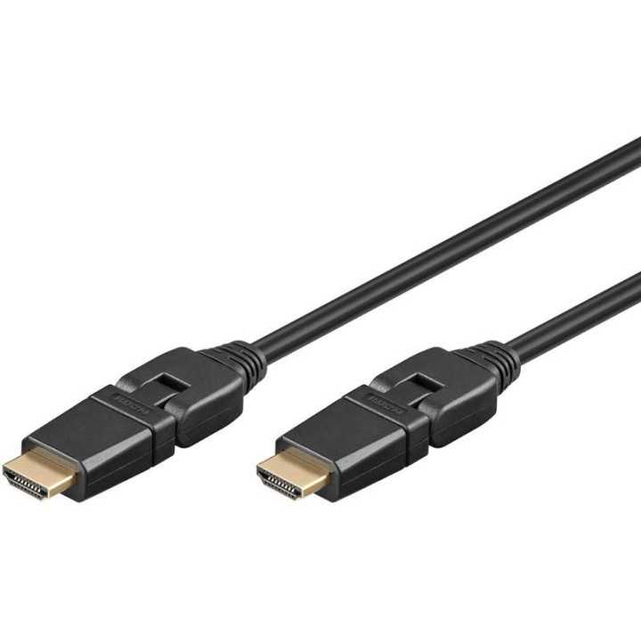Cablu Hdmi 360 grade 5m 2.0v Ethernet 3D Goobay