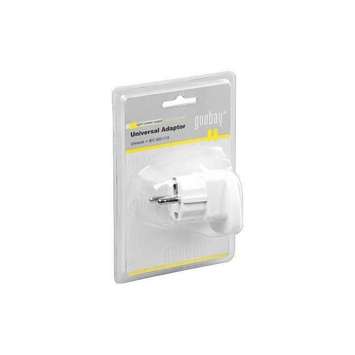 Adaptor priza universal-IEC 320 C13 Goobay