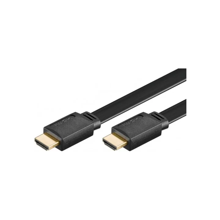 Cablu Hdmi plat 5m 2.0v Ethernet 3D Goobay