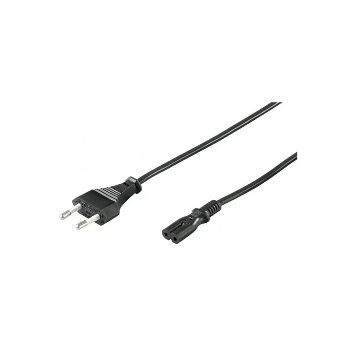 Cablu alimentare Euro 1.5m la 2 pini Goobay