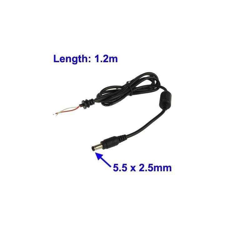 Cablu alimentare laptop mufa 5.5x2.5mm 90W 1.2m