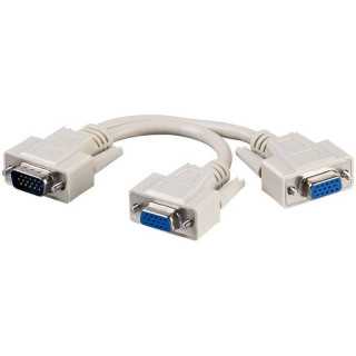 Splitter VGA la 2x VGA mama Goobay