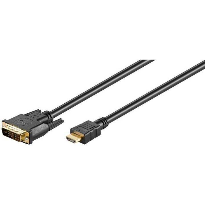 Cablu Hdmi la Dvi-d 18+1 2m Goobay