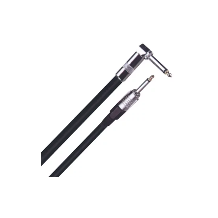 Cablu chitara Jack 6.35 mm tata la Jack 6.35 mm tata la 90 grade 6m ibiza