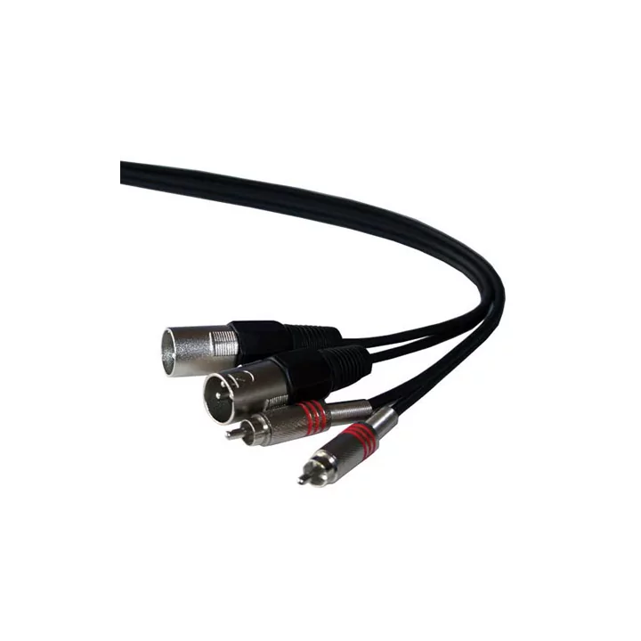 Cablu 2x RCA la 2x XLR 3m ibiza