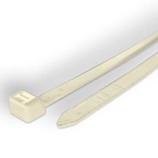 Coliere plastic 7.2mmx50cm alb 50buc