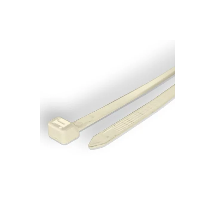 Coliere plastic 7.2mmx50cm alb 50buc