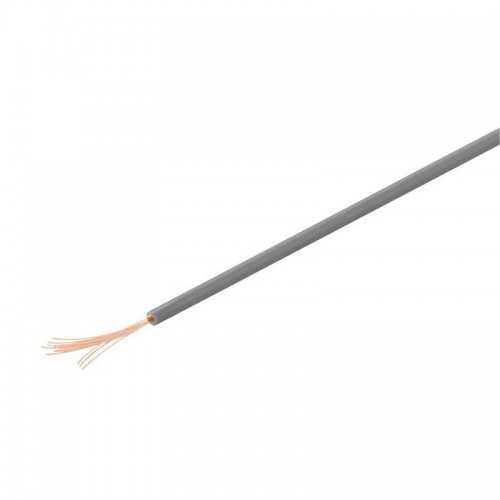 Cablu cupru multifilar izolat 10m gri 1x0.14mm Goobay