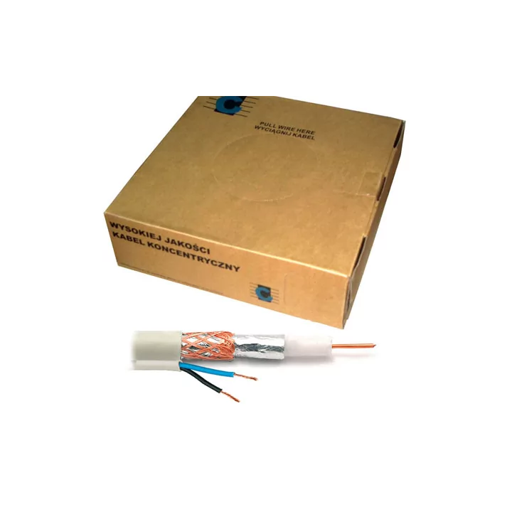 Cablu coaxial RG59 si 2x0.35mm Cabletech