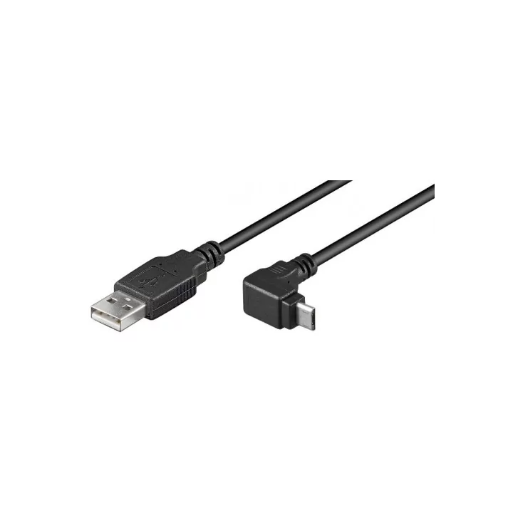 Cablu USB la 5 pini micro USB 90 1.8m Goobay