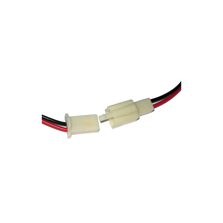 Conector DC mama-tata cu cablu 30cm 2x0.5mm pentru alimentare auto