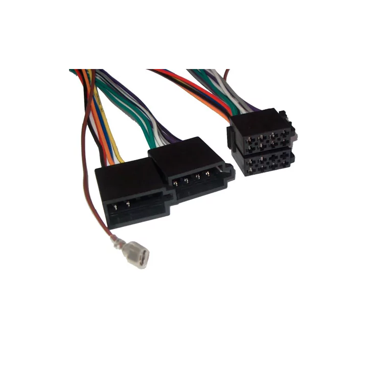 Cablu prelungitor auto 2 ISO mama la ISO lipit tata pentru radio auto