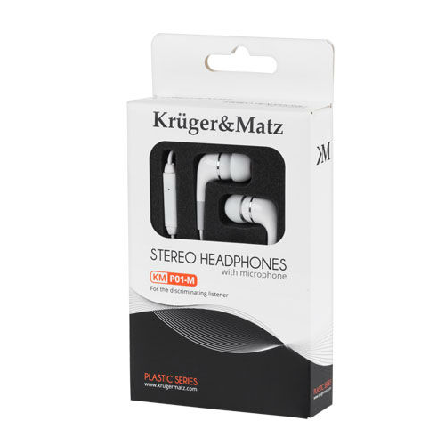 Casti audio cu microfon KM-P01 Kruger&Matz