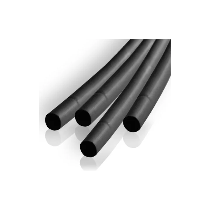 Tub termocontractabil 2mm/ 1mm negru 0.5m Kemot
