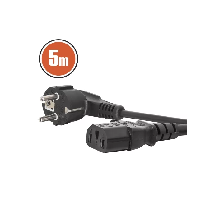 Cablu alimentare 5m pentru computer 3X0.75mm 10A 250V