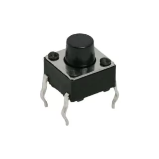 Buton microinterupator OFF-ON buton 3 mm fara retinere 1 circuit 0.05A-12VDC 09002