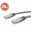 Cablu patch 8p8c CAT5e UTP 20m gri