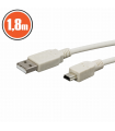 Cablu USB 2.0 tata A la tata B mini 1.8m