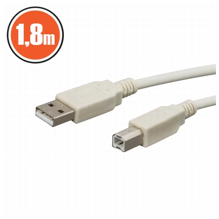 Cablu Usb2.0 fisa A la fisa B 1.8m
