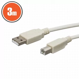 Cablu Usb2.0 fisa A la fisa B 3m