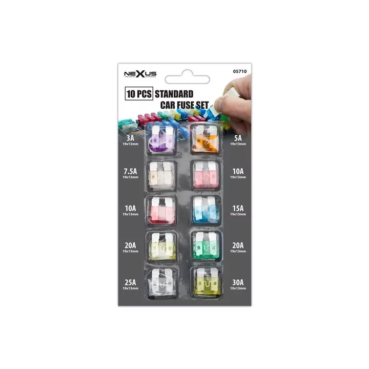 Pachet de sigurante 3A 5A 7.5A 2X10A 15A 2x20A 25A 30A NEXU 11x8.6mmS