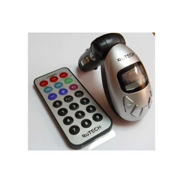 Modulator FM cu telecomanda citeste card SD/Usb Flash