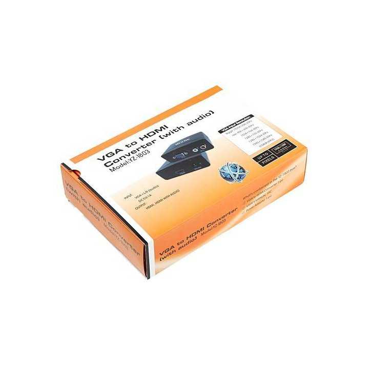 Adaptor VGA la HDMI 1920x1200 cu audio