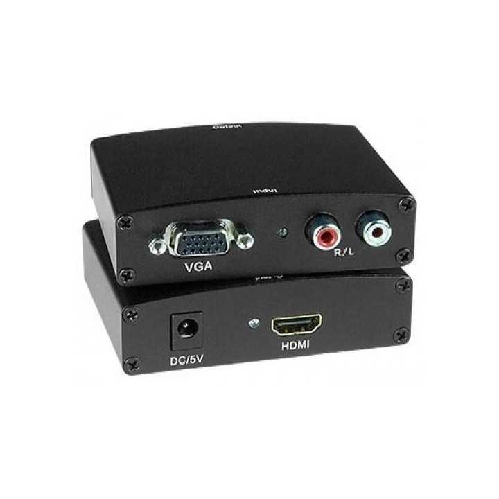 Adaptor VGA la HDMI 1920x1200 cu audio