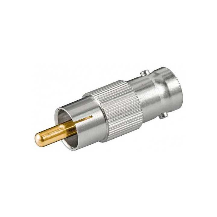 Adaptor RCA la BNC mama contacte aurite Goobay