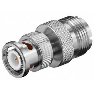Adaptor BNC tata la UHF mama contacte aurite Goobay