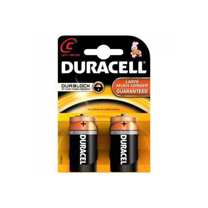 Baterii alcaline baby C R14 Duracell Simply