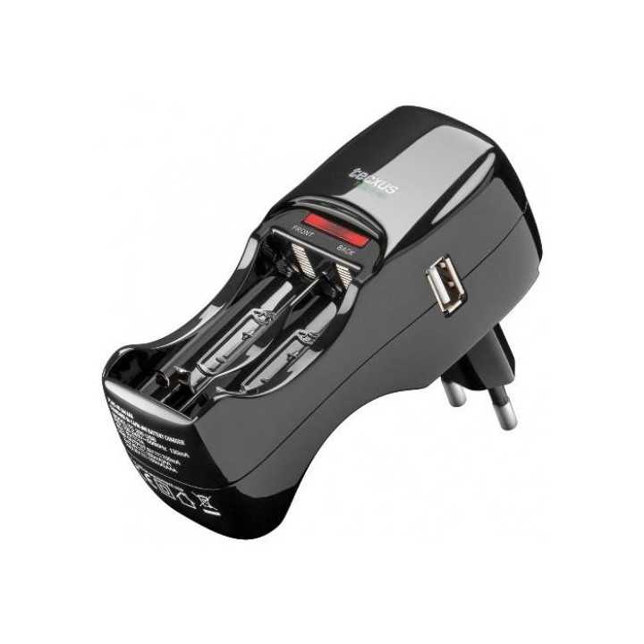 Incarcator Ni-Mh/Ni-Cd AA/AAA LED Usb 5V 1A Tecxus
