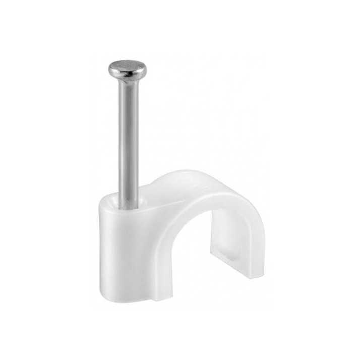 Cleme plastic fixare cablu 6mm fixPoint