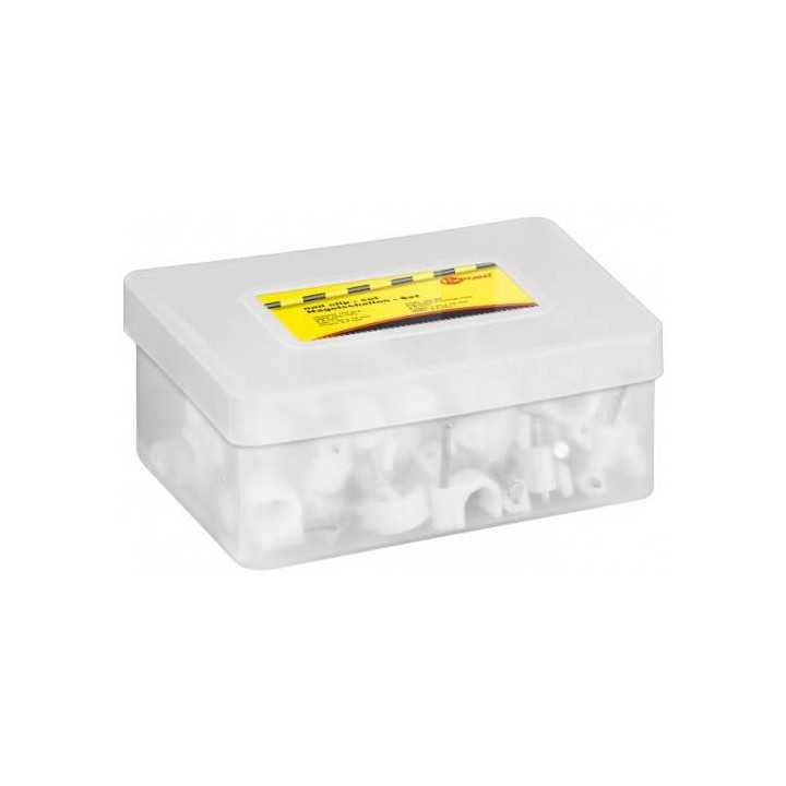 Cleme plastic fixare cablu 8mm fixPoint