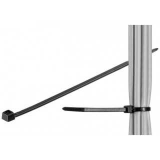 Bride plastic negru 2.5x200mm de interior-exterior fixPoint