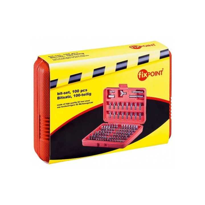 Set varfuri 100 piese otel S2 unelte fixPoint