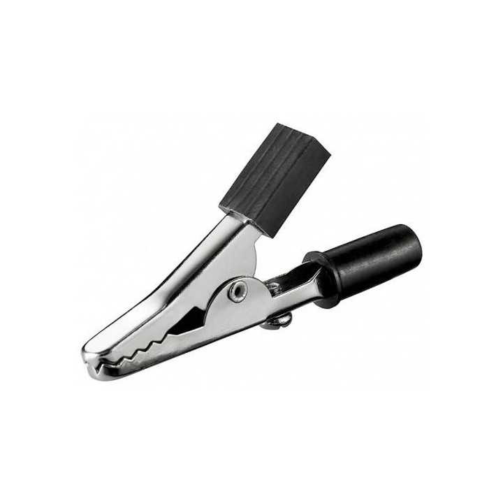 Clip crocodil negru 45mm Goobay