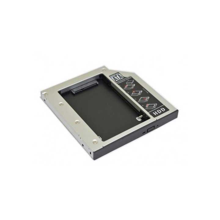 Rack adaptor slim dvd SATA caddy la 2.5" SATA hdd/SSD 9.5mm