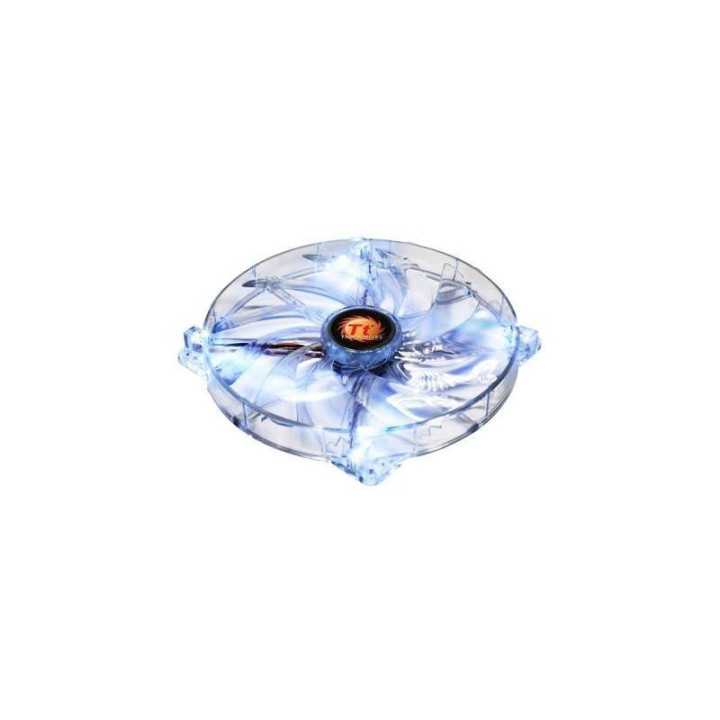 Ventilator 230mm blue LED silent fan 12V