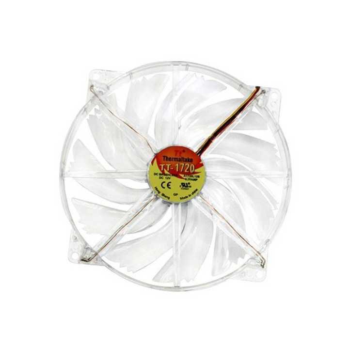 Ventilator 200mm blue LED silent fan 12V