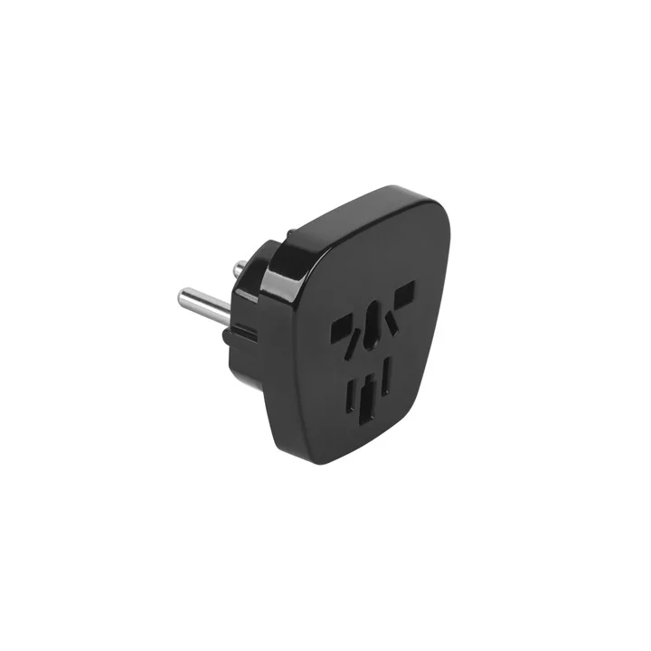 Adaptor tensiune universal 10A negru