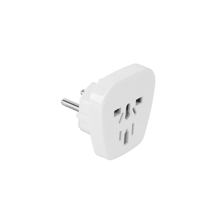 Adaptor tensiune universal 10A alb