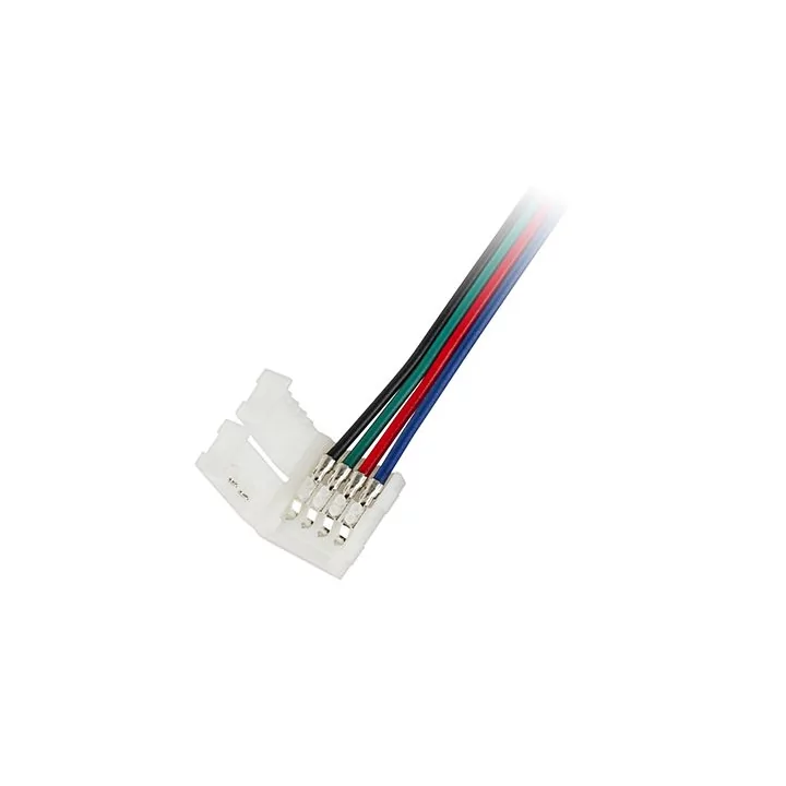 Conector banda LED 10mm 5050 RGB