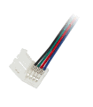 Conector banda LED 10mm 5050 RGB
