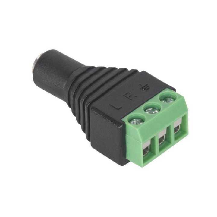 Mufa Jack 3.5 mm mama STEREO rapida regleta cu surub