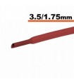 Tub termocontractibil rosu 3.5 mm/ 1.75 mm 0.5m