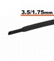 Tub termocontractibil negru 3.5 mm/ 1.75 mm 0.5m